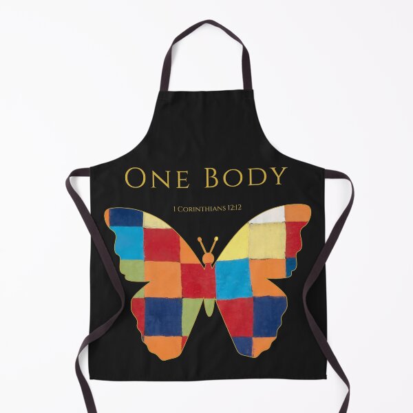Item preview, ONE BODY | Christian Butterfly | 1 Corinthians 12:12 designed and sold by KittenAndCo.