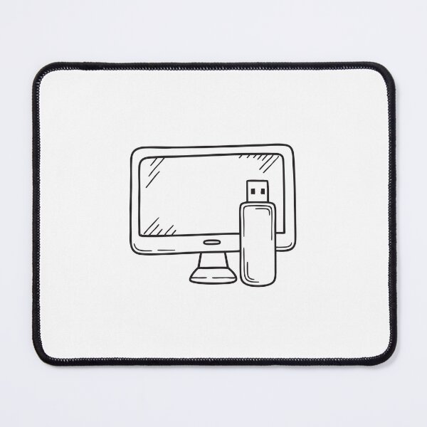 Item preview, A computer port with a USB drive connected designed and sold by rasagamastore.