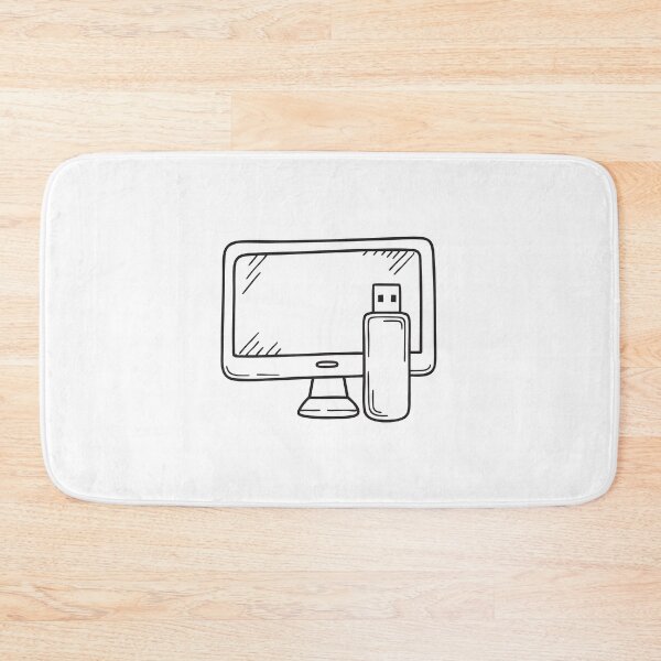 Item preview, A computer port with a USB drive connected designed and sold by rasagamastore.
