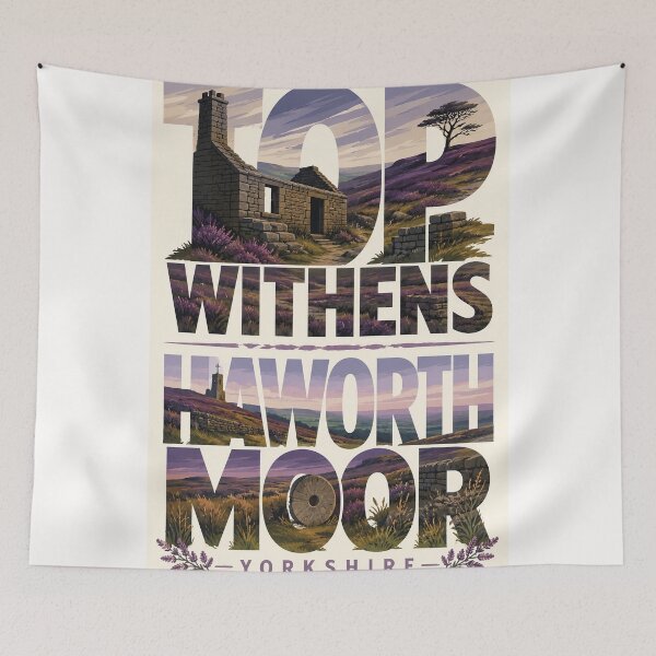 Item preview, Top Withens Haworth Yorkshire Brontë Country Moorland Landscape designed and sold by Places On Earth.