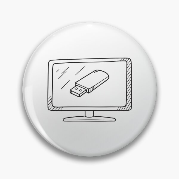 Item preview, A USB flash drive connected to the TV port under the screen designed and sold by rasagamastore.
