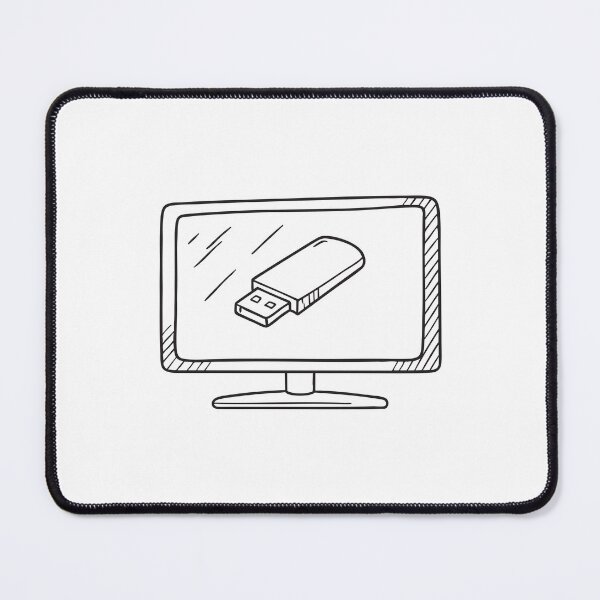 Item preview, A USB flash drive connected to the TV port under the screen designed and sold by rasagamastore.