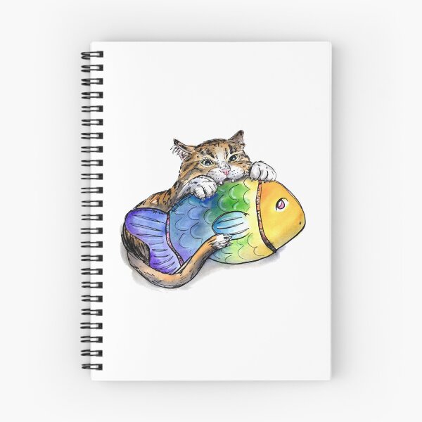 Item preview, Cat Fangs Funny Tabby Kitten Citrus Fruit Smile Design designed and sold by sketchcadete.