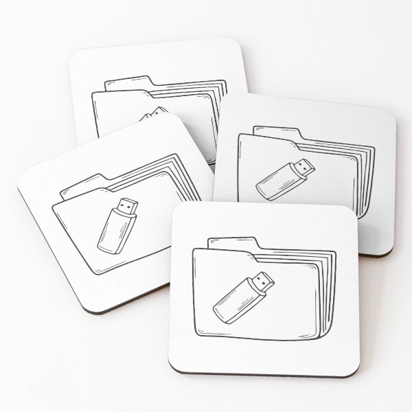 Item preview, A USB drive lying on top of a folder labeled documents designed and sold by rasagamastore.
