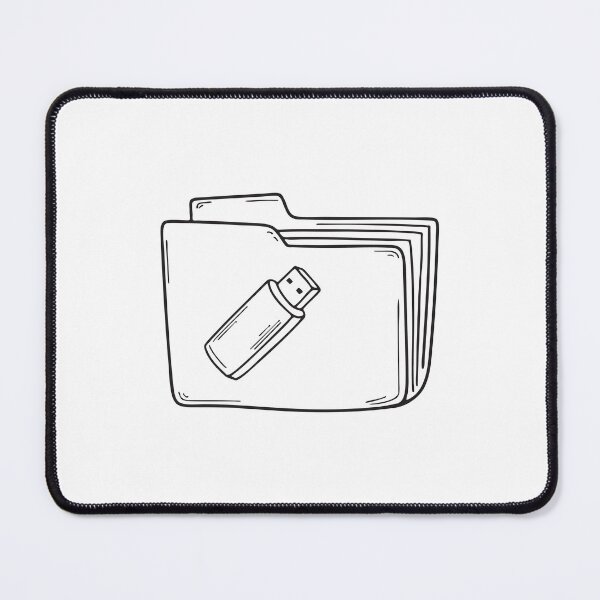 Item preview, A USB drive lying on top of a folder labeled documents designed and sold by rasagamastore.