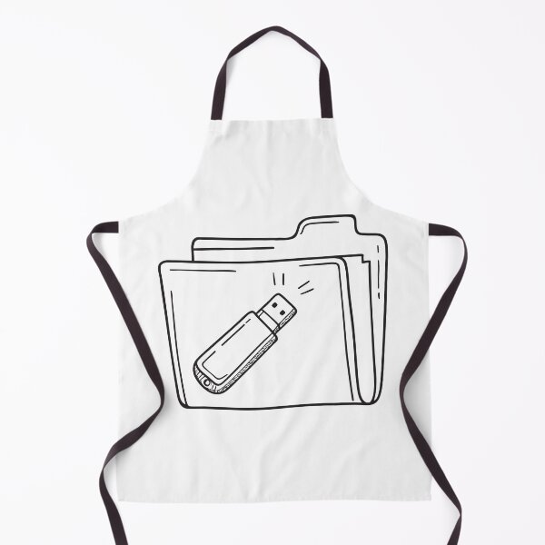 Item preview, A USB flash drive resting on a labeled documents folder designed and sold by rasagamastore.