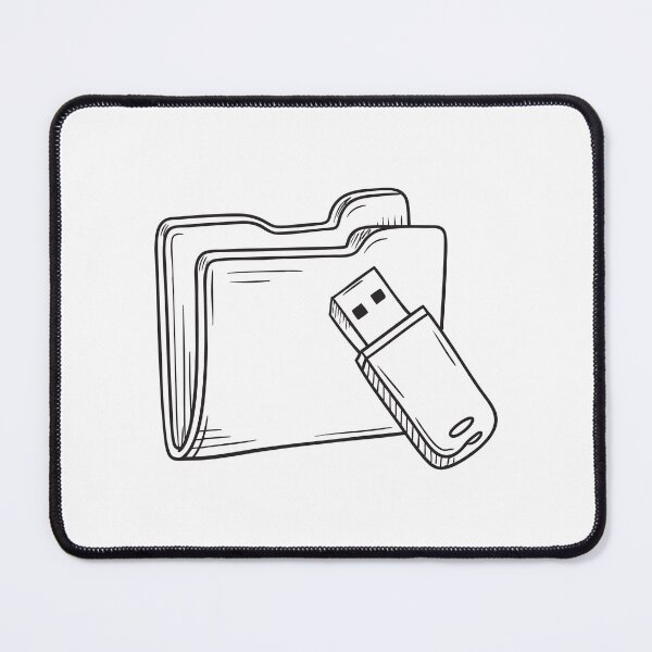 Item preview, A USB stick placed on a folder titled documents designed and sold by rasagamastore.
