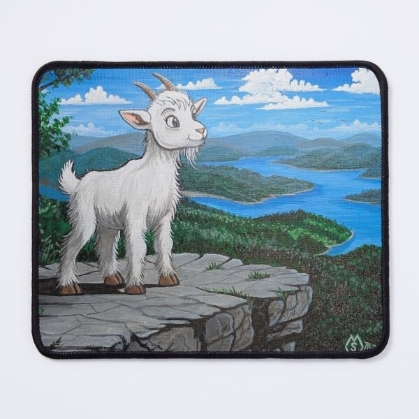 Item preview, The little goat who loved to climb designed and sold by Matt Starr Fine Art .