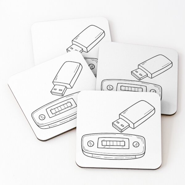 Item preview, A car stereo with a USB drive jutting from the port designed and sold by rasagamastore.