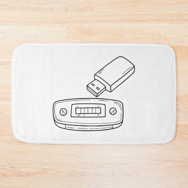 Item preview, A car stereo with a USB drive jutting from the port designed and sold by rasagamastore.