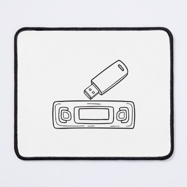 Item preview, A USB flash drive extending from the stereo slot in a car designed and sold by rasagamastore.