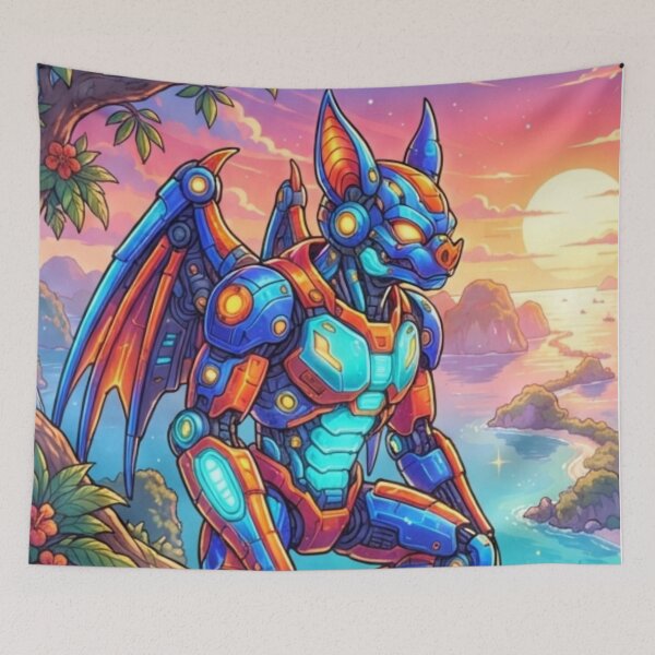 Item preview, Bat robot designed and sold by PP&RAINBOW SHOP.