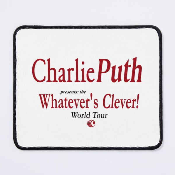 Item preview, Charlie Puth Whatever's Clever World Tour 2026 Concert designed and sold by GloomWood.