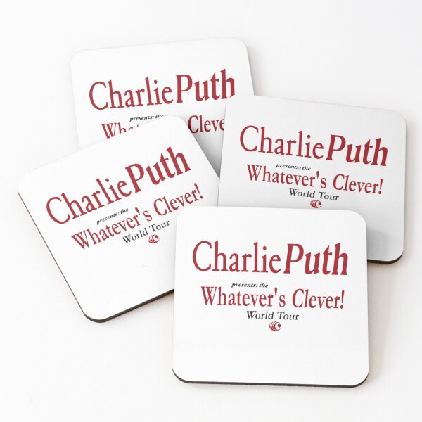Item preview, Charlie Puth Whatever's Clever World Tour 2026 Concert designed and sold by GloomWood.