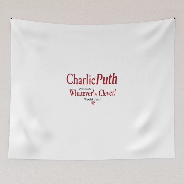 Item preview, Charlie Puth Whatever's Clever World Tour 2026 Concert designed and sold by GloomWood.