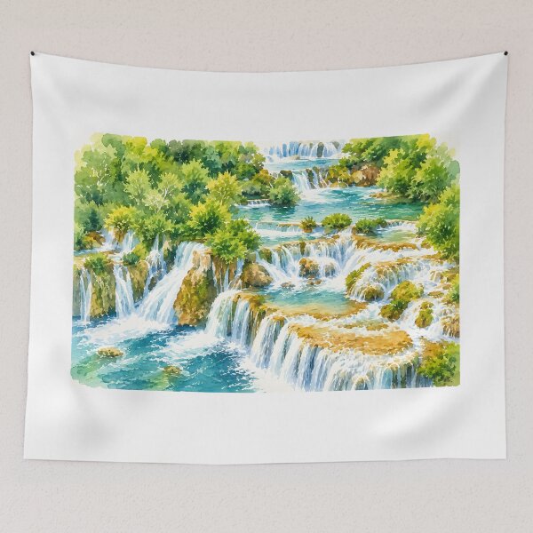 Item preview, Krka National Park designed and sold by HOMETOWN86.