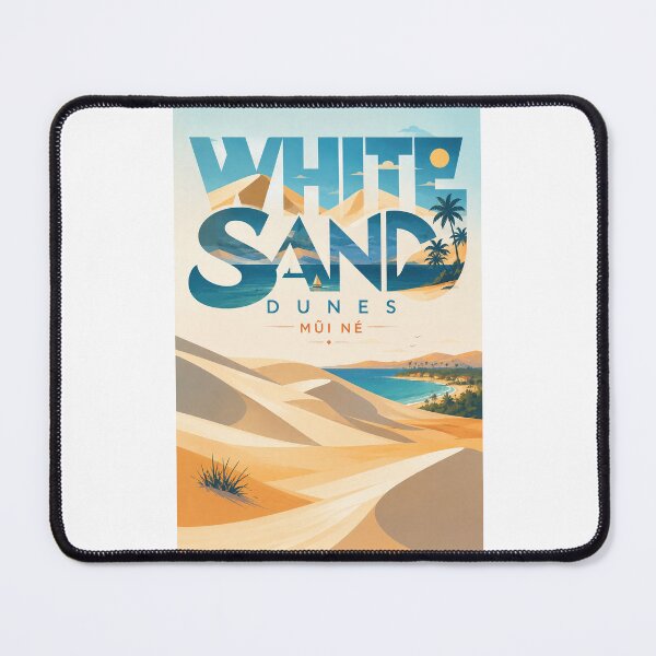 Item preview, White Sand Dunes Mũi Né Bình Thuận Vietnam Coast designed and sold by Places On Earth.