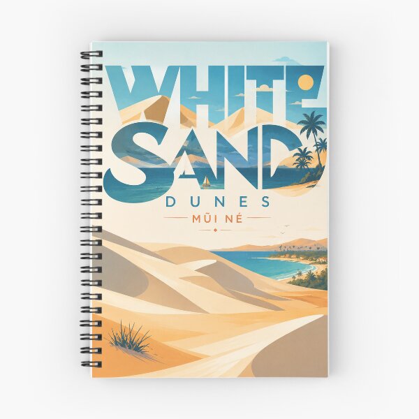 Item preview, White Sand Dunes Mũi Né Bình Thuận Vietnam Coast designed and sold by Places On Earth.