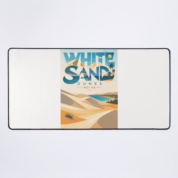 Item preview, White Sand Dunes Mũi Né Bình Thuận Vietnam Coast designed and sold by Places On Earth.
