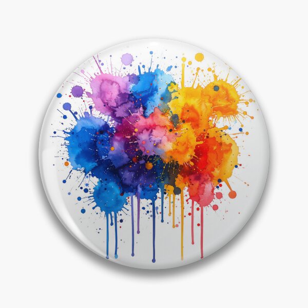 Item preview, Vibrant Watercolor Paint Splatter  designed and sold by BetweenForms.
