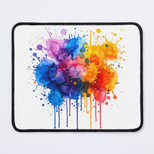 Item preview, Vibrant Watercolor Paint Splatter designed and sold by BetweenForms.