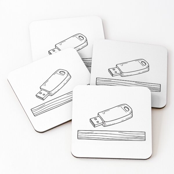 Item preview, A USB drive with its cover off set on a wooden shelf designed and sold by rasagamastore.