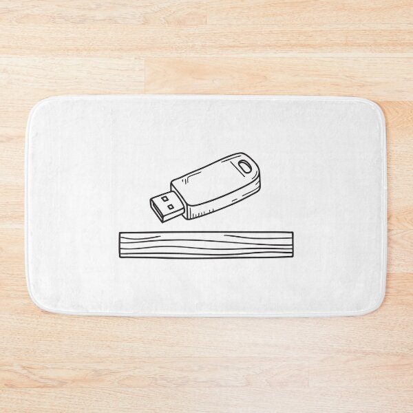 Item preview, A USB drive with its cover off set on a wooden shelf designed and sold by rasagamastore.