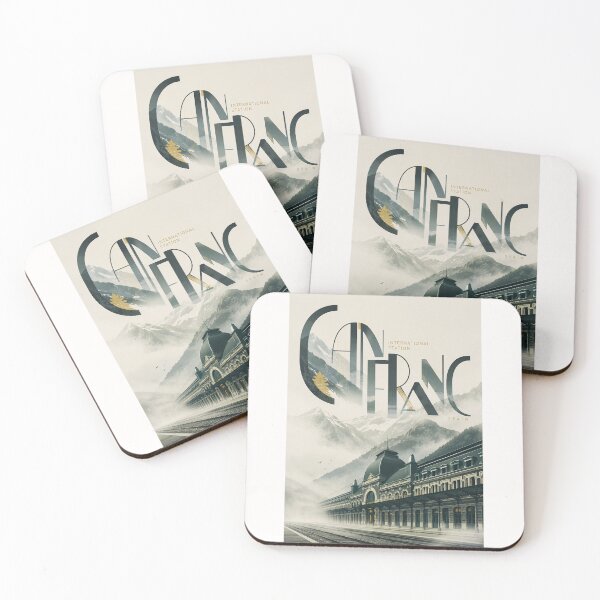 Item preview, Canfranc International Railway Station Aragón Spanish Pyrenees designed and sold by Places On Earth.