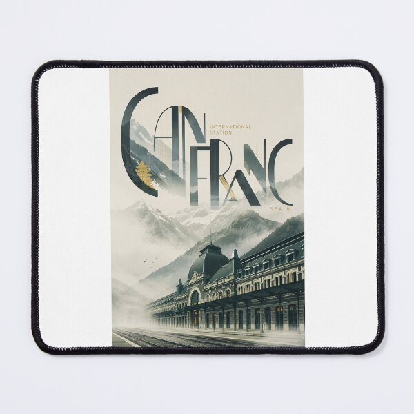 Item preview, Canfranc International Railway Station Aragón Spanish Pyrenees designed and sold by Places On Earth.