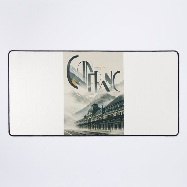 Item preview, Canfranc International Railway Station Aragón Spanish Pyrenees designed and sold by Places On Earth.