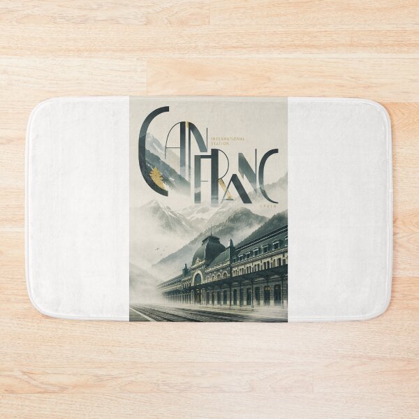 Item preview, Canfranc International Railway Station Aragón Spanish Pyrenees designed and sold by Places On Earth.