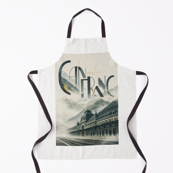 Item preview, Canfranc International Railway Station Aragón Spanish Pyrenees designed and sold by Places On Earth.