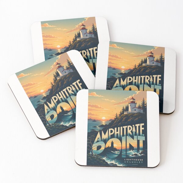 Item preview, Amphitrite Point Lighthouse Ucluelet Vancouver Island British Columbia designed and sold by Places On Earth.