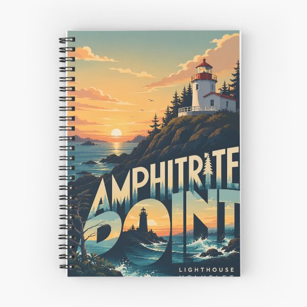 Item preview, Amphitrite Point Lighthouse Ucluelet Vancouver Island British Columbia designed and sold by Places On Earth.