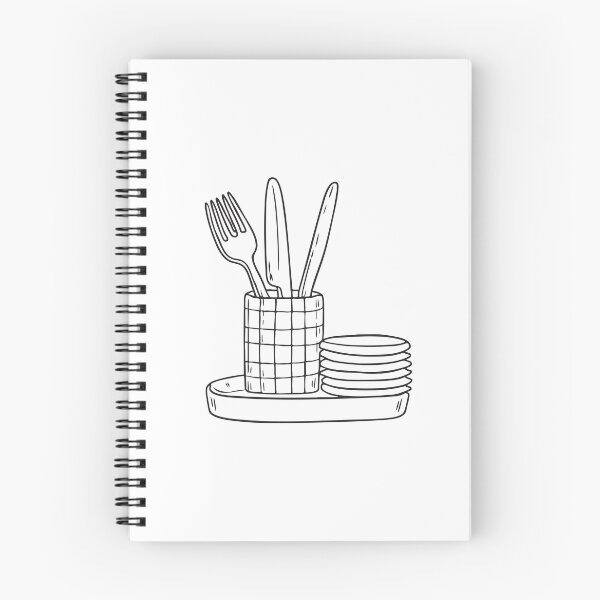 Item preview, A utensil jar with forks and knives beside a drying rack designed and sold by rasagamastore.