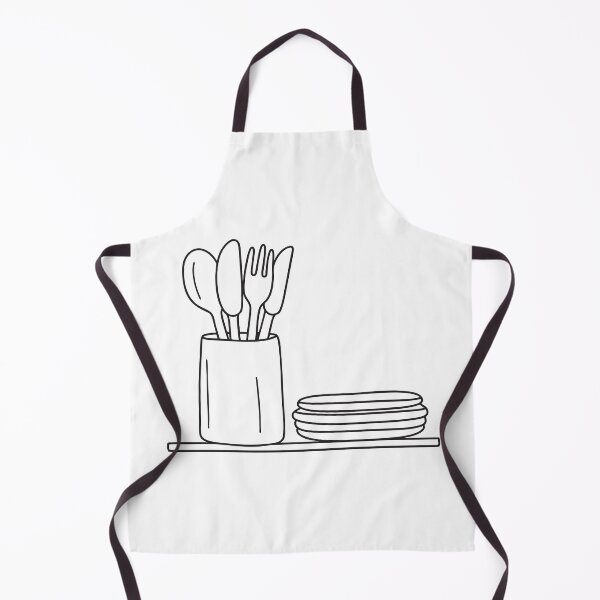 Item preview, Cutlery standing in a holder next to a dish drainer designed and sold by rasagamastore.