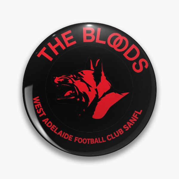 Item preview, West Adelaide SANFL Football Classic Retro Logo designed and sold by Luke Foran Sports Art.