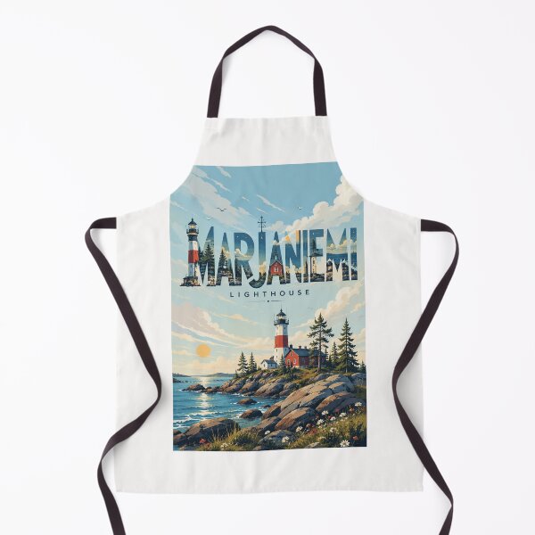 Item preview, Marjaniemi Lighthouse Rocky Coast Finland Baltic Sea Landmark designed and sold by Places On Earth.