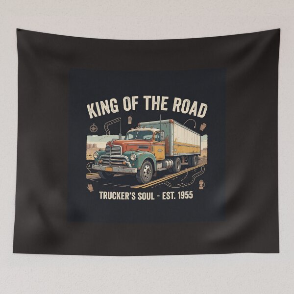 Item preview, King of the road designed and sold by UnoqueVintage.