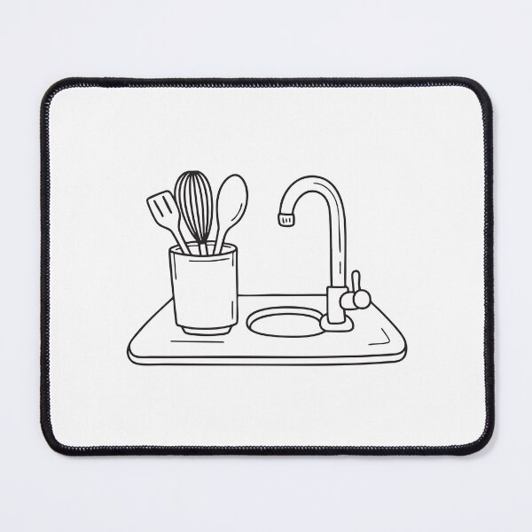 Item preview, A kitchen utensil holder sitting near the basin designed and sold by rasagamastore.