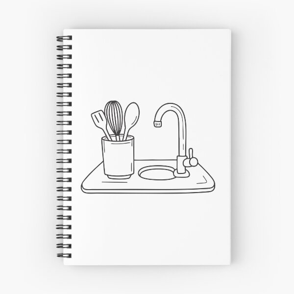 Item preview, A kitchen utensil holder sitting near the basin designed and sold by rasagamastore.