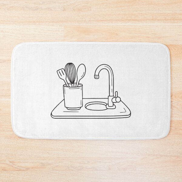 Item preview, A kitchen utensil holder sitting near the basin designed and sold by rasagamastore.