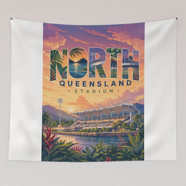 Item preview, North Queensland Stadium Townsville Queensland Australia Waterfront designed and sold by Places On Earth.