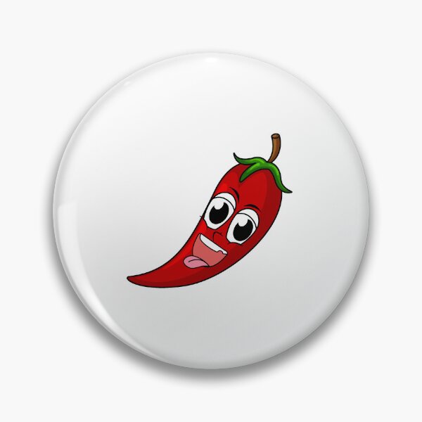 Item preview, Cute Happy Chili Pepper Cartoon designed and sold by priyanshustore.