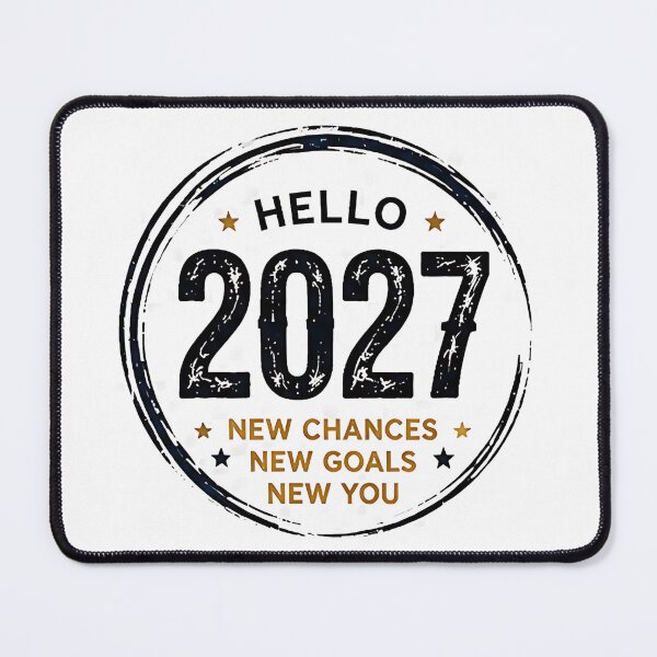 Item preview, Hello 2027 New Chances New Goals T-Shirt designed and sold by DealNest.