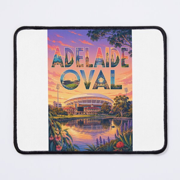 Item preview, Adelaide Oval South Australia River Torrens Landmark designed and sold by Places On Earth.