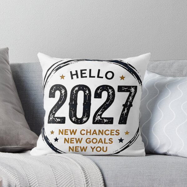 Item preview, Hello 2027 New Chances New Goals T-Shirt designed and sold by DealNest.