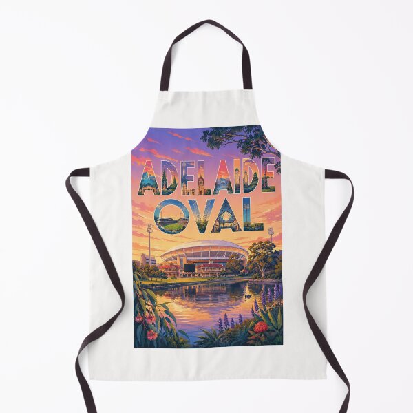 Item preview, Adelaide Oval South Australia River Torrens Landmark designed and sold by Places On Earth.