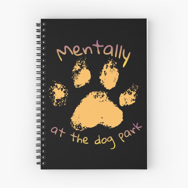 Item preview, Mentally at the Dog Park Paw Print Design for Dog Lovers designed and sold by oso-de-color.