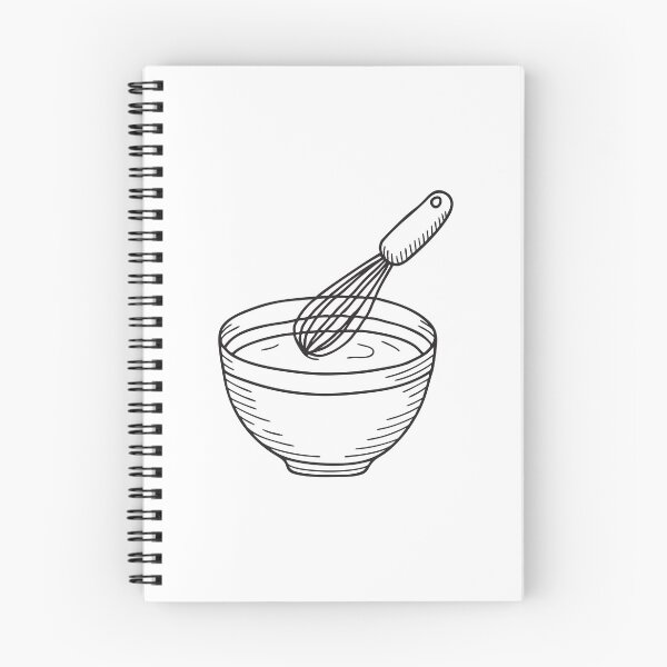 Item preview, Whisk Resting on Mixing Bowl designed and sold by rasagamastore.